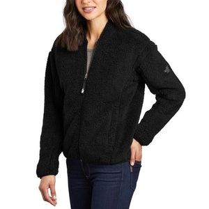 The north face high loft fleece jacket in black NWT